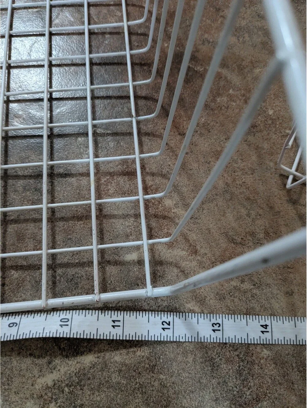 Set of 6 Metal Wire Storage Baskets in Various Colors